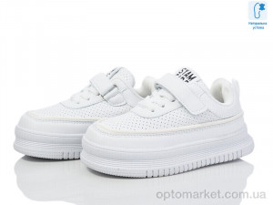 Кросівки дитячі XF01-0708A Tom білий  оптом от Optomarket