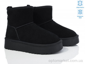 Уги жіночі XF01-3326-1 Xifa чорний  оптом от Optomarket