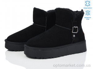 Уги жіночі XF01-3331-1 Xifa чорний  оптом от Optomarket