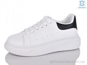 Кросівки жіночі XF01-AA607-6 шкіра Xifa білий  оптом от Optomarket