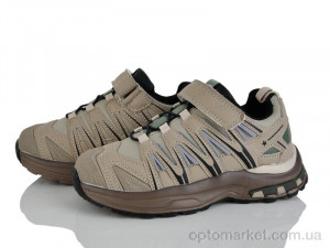 Кросівки дитячі XF01-B598-3M Kimbo-o хакі  оптом от Optomarket