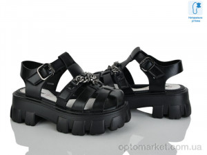 Босоніжки дитячі XF01-C20488-0 JongGolf чорний  оптом от Optomarket