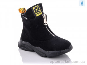 Черевики дитячі XF02-FG900-2H Kimbo-o чорний  оптом от Optomarket