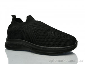 Кросівки жіночі XF026-903-010 піна Xifa чорний оптом от Optomarket