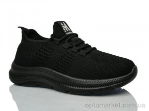 Кросівки жіночі XF026-907-001 піна Xifa чорний оптом от Optomarket