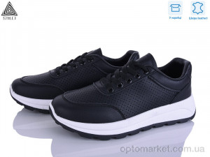 Кросівки жіночі XG20-5 шкіра Stilli чорний  оптом от Optomarket