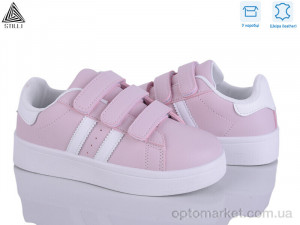 Кросівки дитячі XT300-6 шкіра Stilli рожевий  оптом от Optomarket