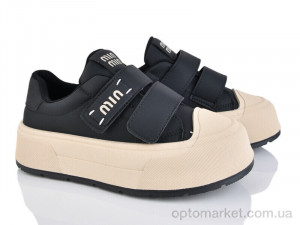 Кросівки жіночі Y052 Loretta чорний  оптом от Optomarket