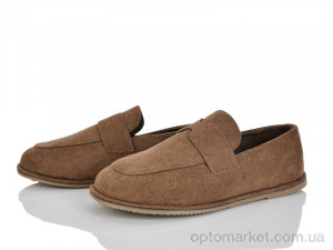 Туфлі жіночі Y079-2 Loretta коричневий  оптом от Optomarket