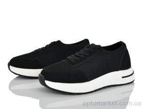 Кросівки жіночі Y098 Loretta чорний  оптом от Optomarket