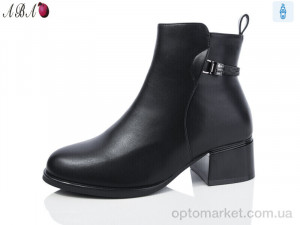 Черевики жіночі Y0ABA19-1 Yimeili чорний  оптом от Optomarket