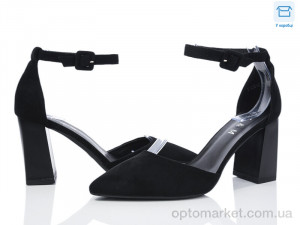 Туфлі жіночі Y102-2 L&M чорний  оптом от Optomarket