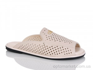 Шльопанці жіночі Y109-2 Loretta бежевий оптом от Optomarket