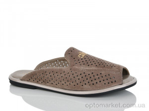 Шльопанці жіночі Y109-7 Loretta коричневий  оптом от Optomarket