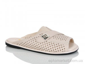 Шльопанці жіночі Y110-2 Loretta бежевий оптом от Optomarket