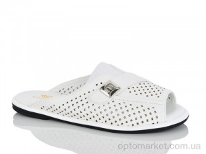 Шльопанці жіночі Y110-3 Loretta білий оптом от Optomarket