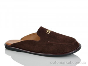 Шльопанці жіночі Y111-5 Loretta коричневий оптом от Optomarket