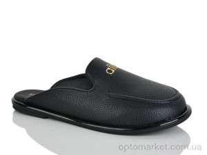 Шльопанці жіночі Y111 Loretta чорний  оптом от Optomarket