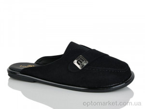 Шльопанці жіночі Y112-3 Loretta чорний оптом от Optomarket