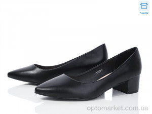 Туфлі жіночі Y122-3 L&M чорний  оптом от Optomarket