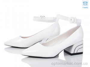 Туфлі жіночі Y134-4 L&M білий  оптом от Optomarket
