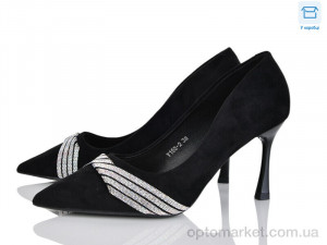 Туфлі жіночі Y153-2 L&M чорний  оптом от Optomarket