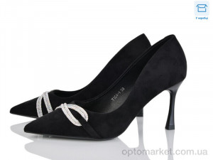 Туфлі жіночі Y154-1 L&M чорний  оптом от Optomarket