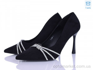 Туфлі жіночі Y156-1 L&M чорний  оптом от Optomarket