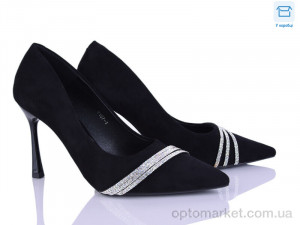 Туфлі жіночі Y157-1 L&M чорний  оптом от Optomarket