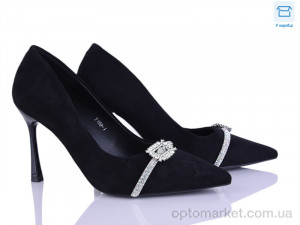 Туфлі жіночі Y159-1 L&M чорний  оптом от Optomarket