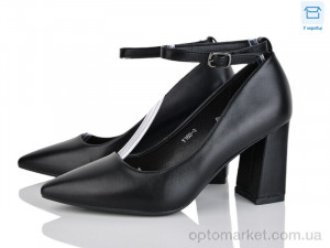 Туфлі жіночі Y160-3 L&M чорний  оптом от Optomarket