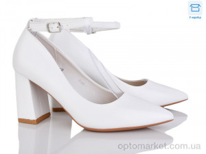 Туфлі жіночі Y160-5 L&M білий  оптом от Optomarket