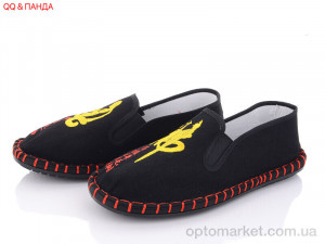 Еспадрільї жіночі Y16 QQ shoes чорний  оптом от Optomarket