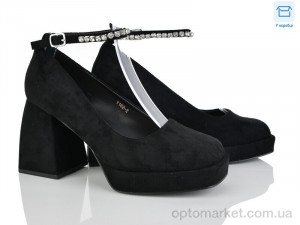 Туфлі жіночі Y162-2 Lemon чорний  оптом от Optomarket