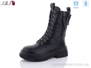 Черевики жіночі Y34 Girnaive чорний  оптом от Optomarket