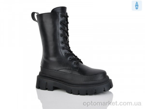 Черевики жіночі Y38 Girnaive чорний  оптом от Optomarket