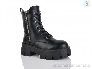Черевики жіночі Y48 Girnaive чорний  оптом от Optomarket
