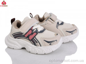 Кросівки дитячі Y5005-1M Kimbo-o бежевий  оптом от Optomarket
