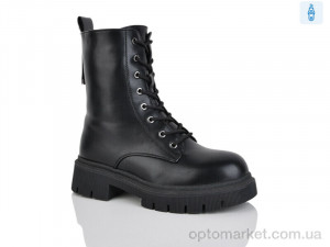Черевики жіночі Y5 Girnaive чорний  оптом от Optomarket