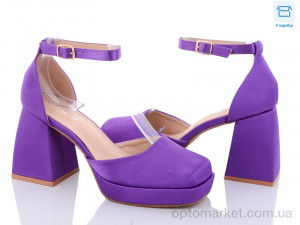 Туфлі жіночі Y56-7 L&M фіолетовий  оптом от Optomarket