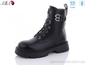 Черевики жіночі Y59 Girnaive чорний  оптом от Optomarket