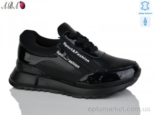 Кросівки жіночі Y698-1 black Yimeili чорний  оптом от Optomarket