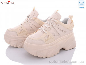 Кросівки жіночі Y75-3 Veagia бежевий  оптом от Optomarket