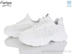 Кросівки жіночі Y80-2 Ouqidageni білий  оптом от Optomarket