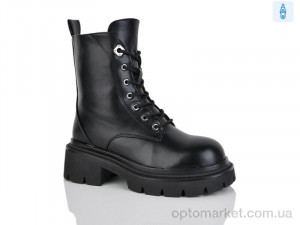 Черевики жіночі Y81 Girnaive чорний  оптом от Optomarket