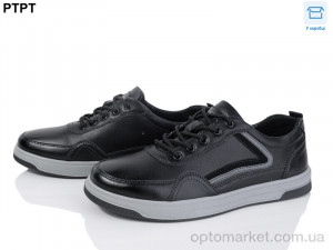 Кросівки чоловічі Y923 Tengbo чорний  оптом от Optomarket