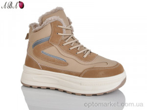 Кросівки жіночі YB064-3 Aba бежевий оптом от Optomarket