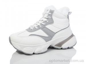 Кросівки жіночі YB071-2 Ok Shoes білий  оптом от Optomarket