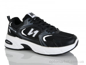 Кросівки жіночі YB079-6 Ok Shoes чорний оптом от Optomarket