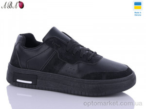 Кросівки чоловічі YB10504-1 Swin чорний  оптом от Optomarket